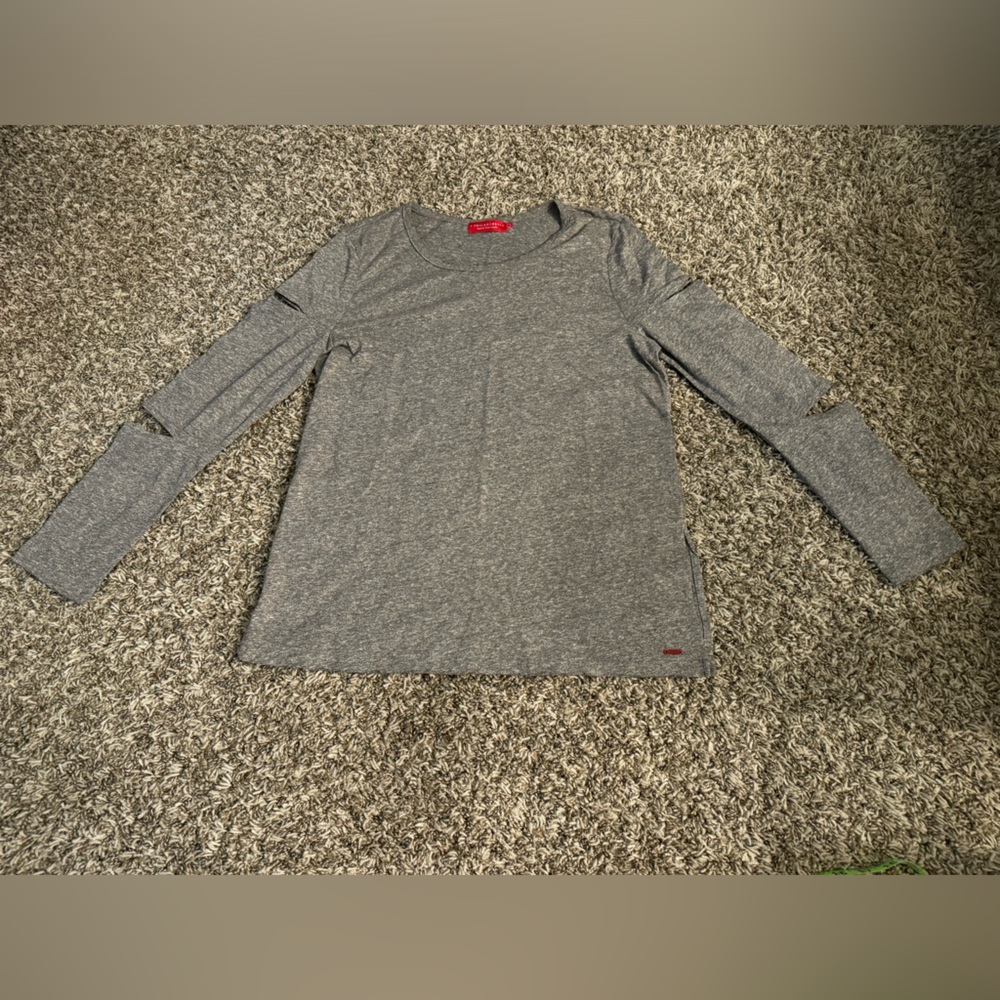 Women’s Gray Philanthropy Long Sleeve
